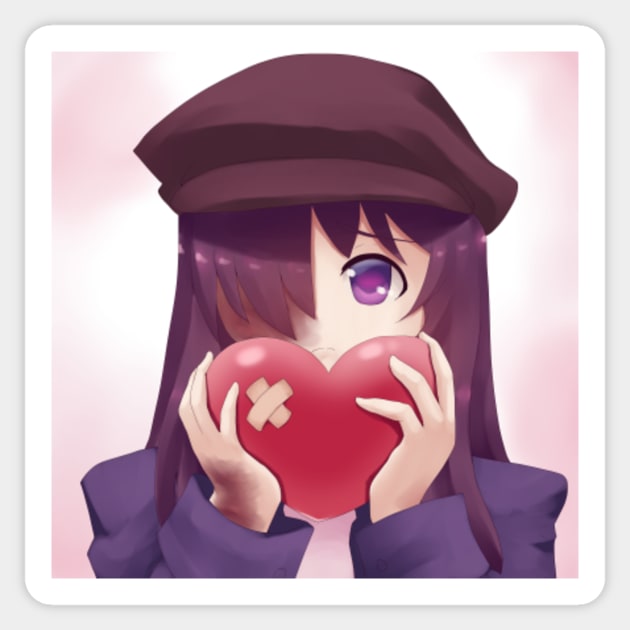 Hana Heart Sticker by Reqqles